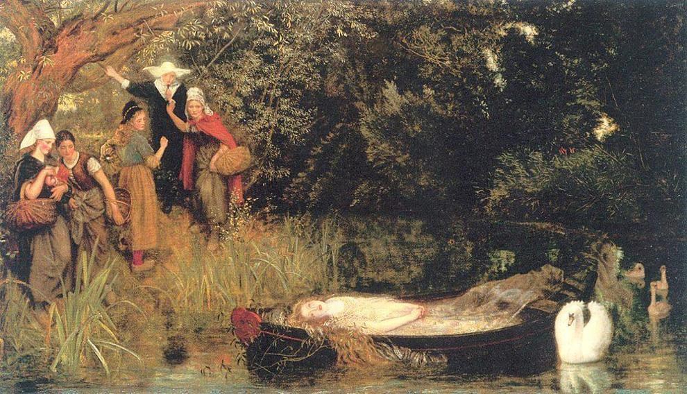 Arthur Hughes The Lady of Shalott